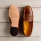 Women Vintage Slip On Loafers Low Heel PU Leather Loafers