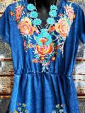 Jersey Floral Casual Short Sleeve Dresses
