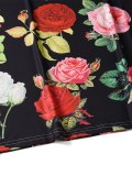 Men's Retro Rose Print Short Sleeve Tee