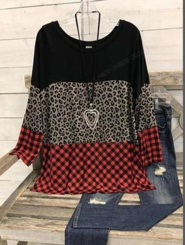 Vintage Color-Block Shirts & Tops