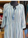 Vintage Cotton-Blend Long Sleeve Dresses
