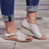 Women open toe closed back sandal Shoes