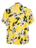 Men's Retro Floral Print Short Sleeve Shirt