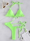 Side Cut Out Straps One-Piece Swimwear