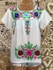 Cotton-Blend Short Sleeve Casual Shirts & Tops