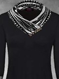 Black Jersey Tribal Long Sleeve Dresses