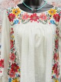 Printed Floral Vintage Crew Neck Shirts & Tops