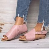 Women open toe closed back sandal Shoes