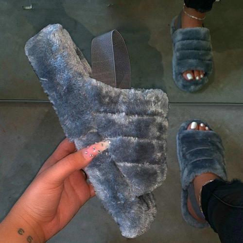 Women Casual Daily Open Toe Slip On Flat Sandals