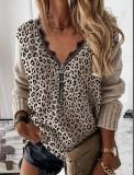 V Neck Long Sleeve Casual sweater