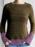 Crew Neck Long Sleeve Plain Shirts & Tops