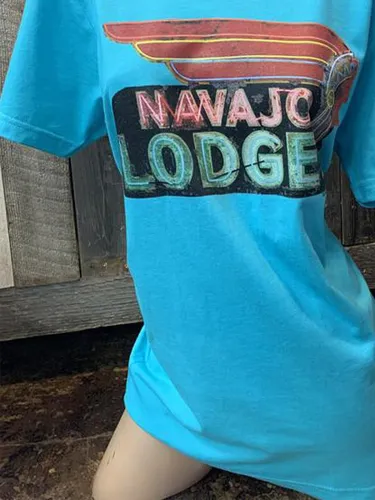 Shift Short Sleeve Crew Neck Letter Shirts & Tops