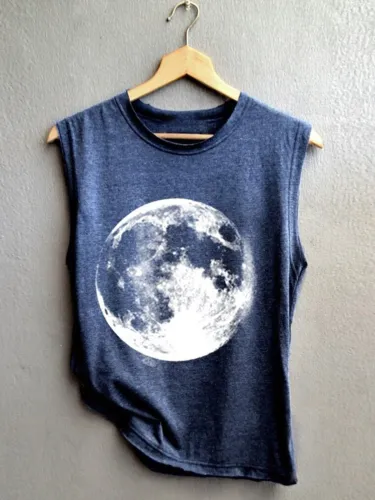 Women Casual Shift Graphic Crew Neck T-Shirts