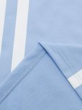 Men's Two Tone Contrast Striped Polo Shirt