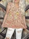 Sleeveless Vintage V Neck Shirts & Tops