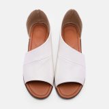 Pu Low Heel Date Sandals