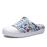 Artificial Leather Casual Flat Heel Summer Slippers