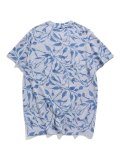 Men's Leaf Print Round Neck T-Shirt