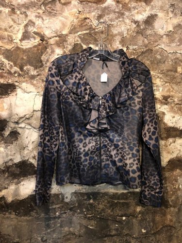 V Neck Floral-Print Vintage Long Sleeve Shirts & Tops