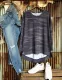 Casual Round Neck Camo Long Sleeve T-shirt Tops