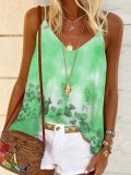 Cotton-Blend Sleeveless Shirts & Tops