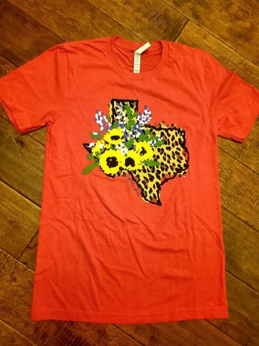 Printed Casual Short Sleeve Crew Neck Shirts & Tops
