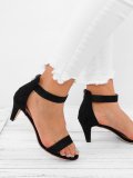 Ankle Strap Sandals - Taupe