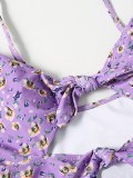Floral Printed One-Piece Swimsuit