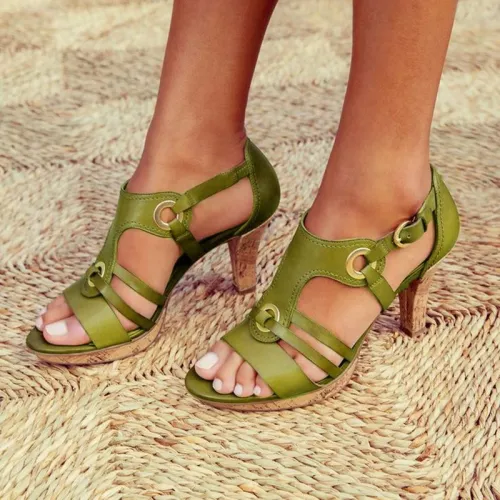 New Style Elegant Buckle Strap Sandals
