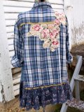 Plaid Long Sleeve Shift Shirts & Tops