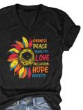 PEACE LOVE HOPE Shirt & Top