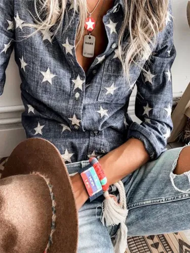Lone Star Western Denim Shirt