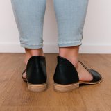 *Women's Casual Peep Toe Low Heel Shoes