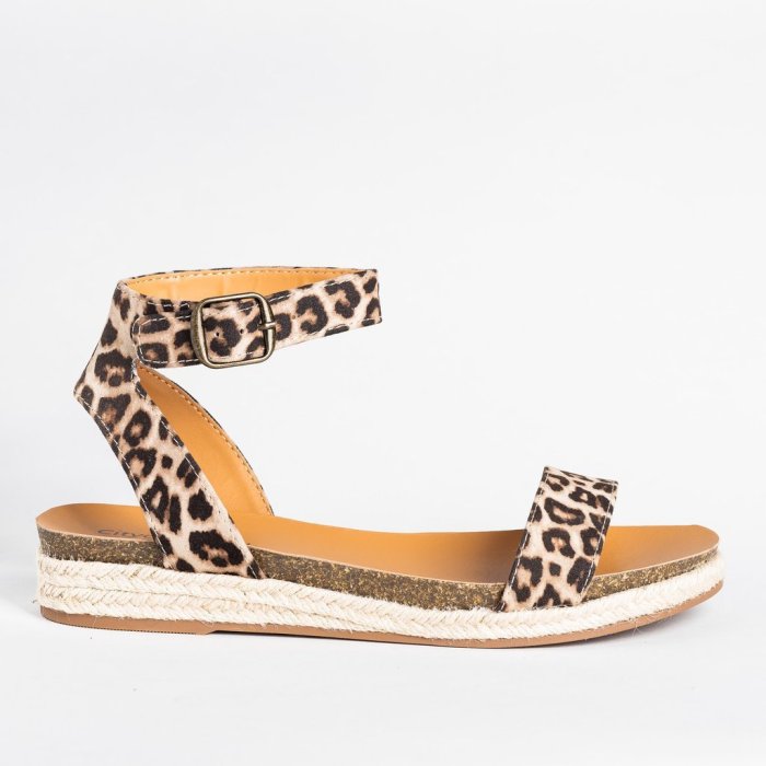 Espadrille Open Toe Sandals