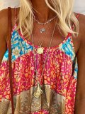 Bohemian casual strap top
