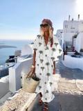 Short Sleeve Boho Dresses