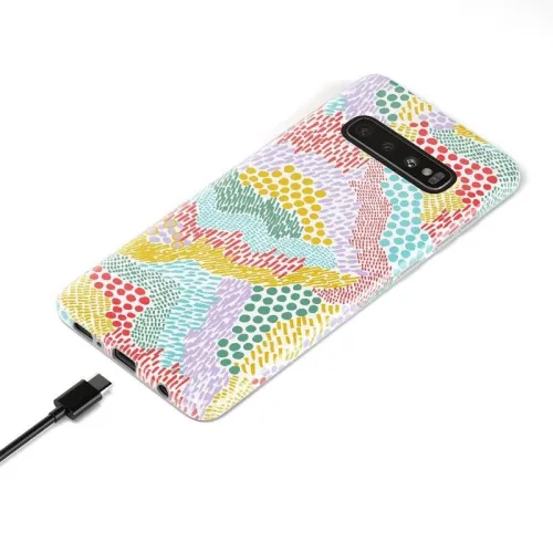 Color Me Happy | Pattern Colorblock Samsung Case