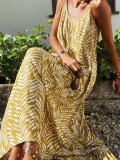Graphic Holiday Spaghetti Dresses