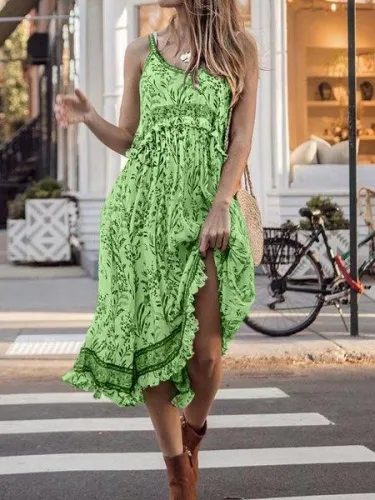Cotton short sleeve T-shirt dress