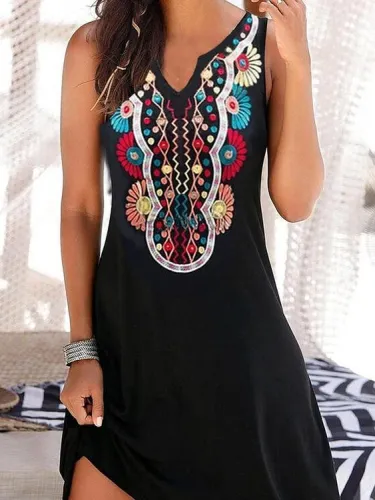 Vintage Sleeveless Dresses