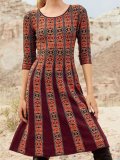Vintage Round Neck Dresses