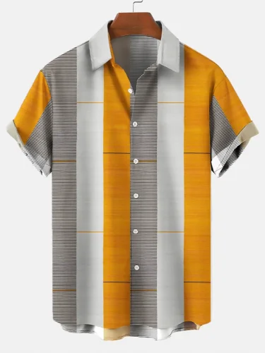 Holiday Striped Printed Shirts & Tops