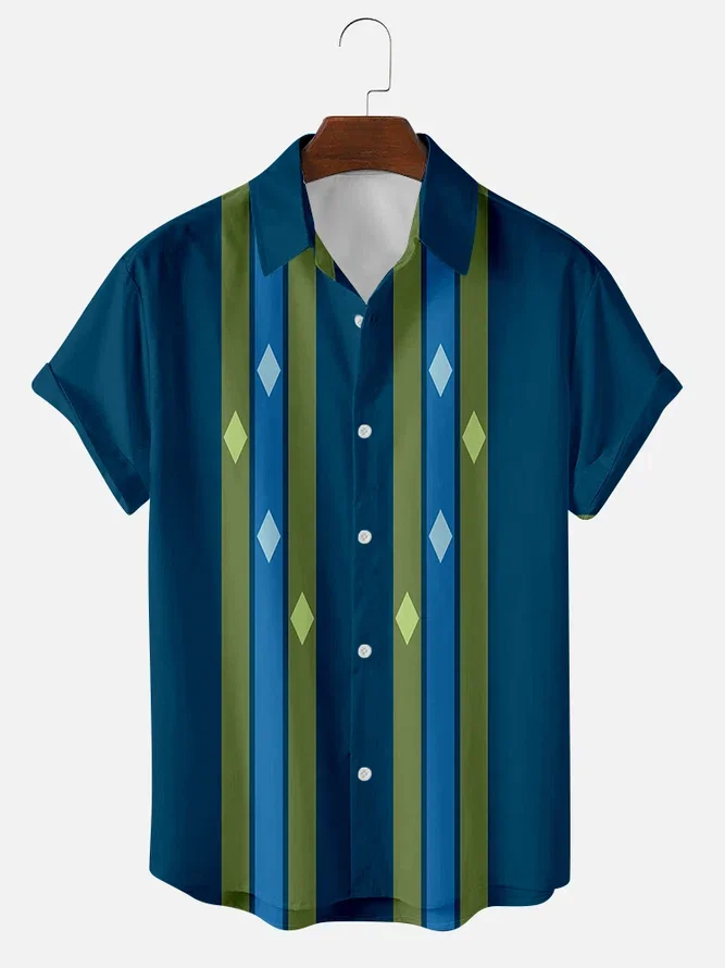 Geometric Casual Shirts & Tops