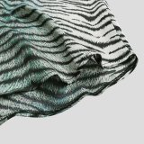 2021 ethnic retro striped Hawaiian shirt