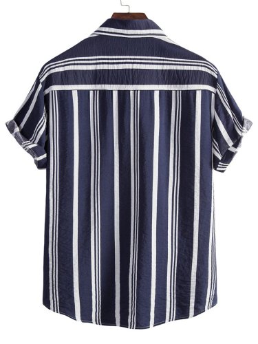Men's Cotton-Blend Casual Shirts