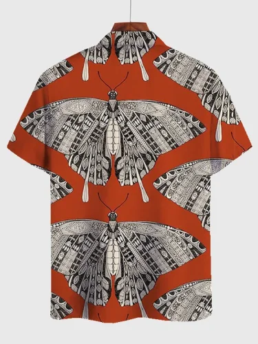 Square Neck Abstract Shirts & Tops