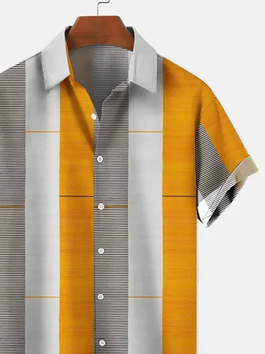 Holiday Striped Printed Shirts & Tops
