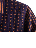 Men's Hawaiian Casual Lapel Striped Shirt