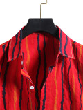 Mens Hawaiian Print Shirt