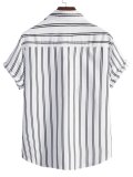 Men's Printed Vintage Striped Shirts